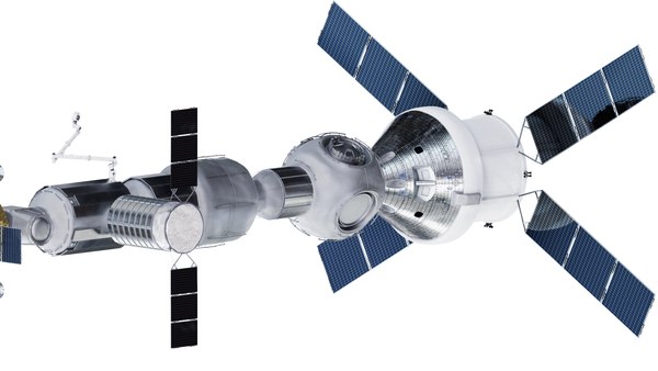 3D Lunar Gateway Space Station model - TurboSquid 1729130