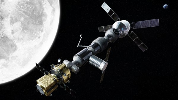 Estação Espacial Lunar Gateway Modelo 3D - TurboSquid 1729130