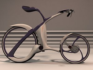 Futuristic bicycle design