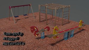 3d model asset playground