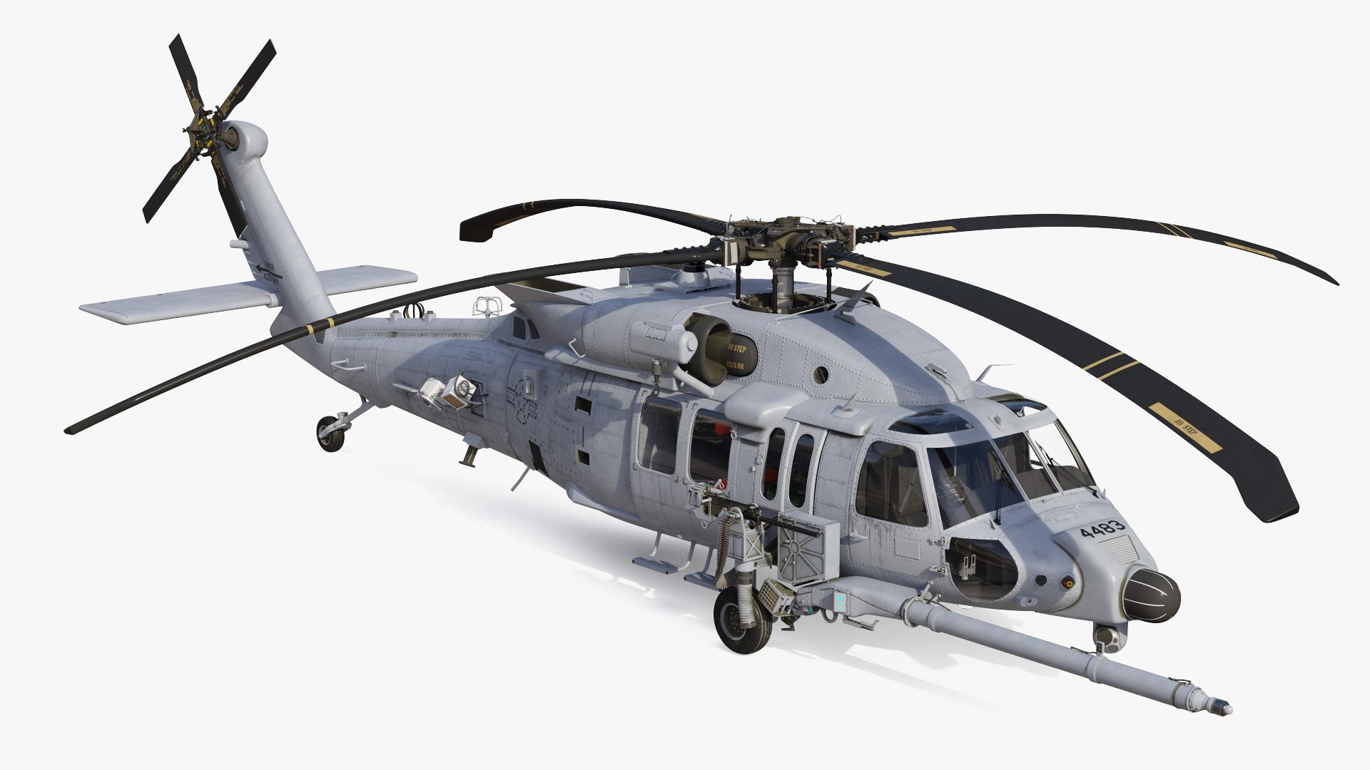 Sikorsky HH 60 Pave Hawk 3D model preview