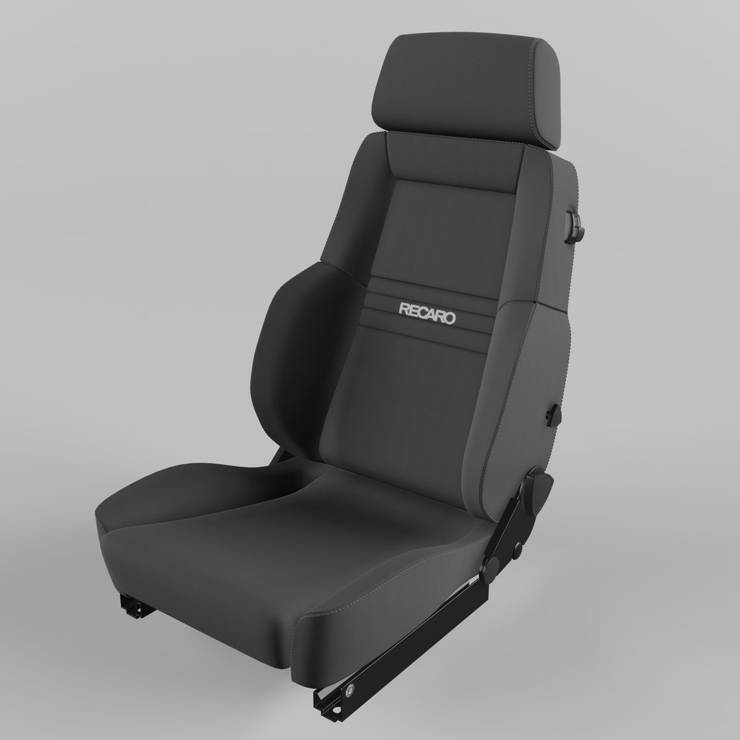 RECARO Expert Comfort Nardo Cloth Black And Grey Seat Model ...