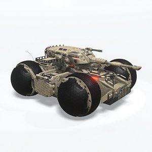 Ball Wheel Tank MK II 3D model