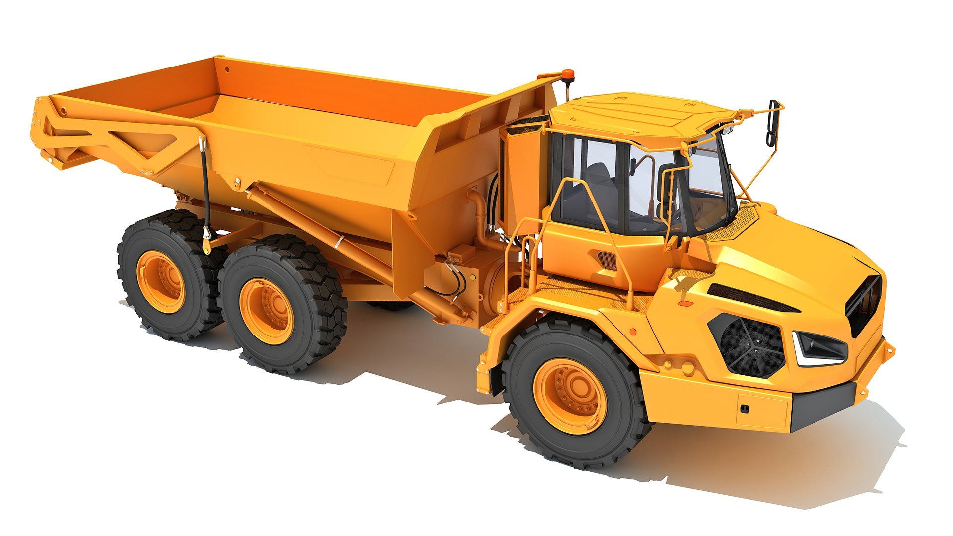 Articulated Mining Truck 3D Model - TurboSquid 2158345