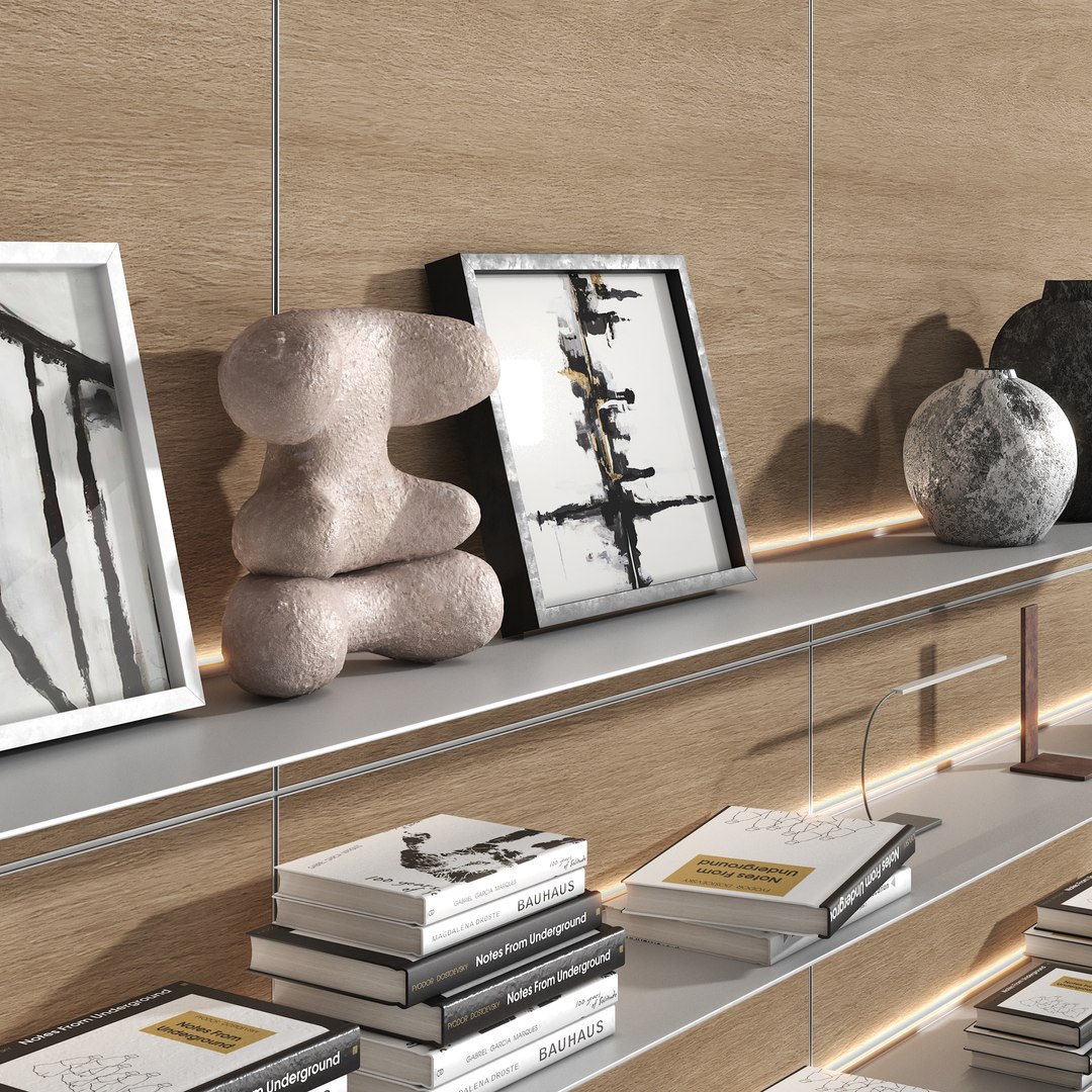 3D Model Rimadesio Wall Set Modulor Day - TurboSquid 2288622