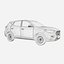 MG Red SUV