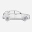 MG Red SUV
