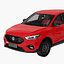 MG Red SUV