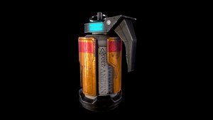 scifi-grenade-1 3D model