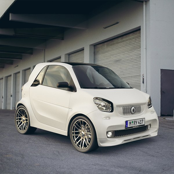 smart forfour brabus 3D