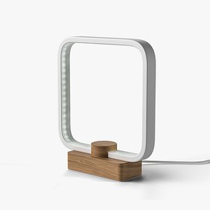 MINIMALIST LED WOOD TABLE LAMP 3D model