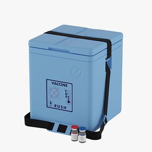 3D model Vaccine Carrier Box