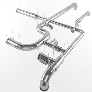 HD Ventilation system(Low-poly)