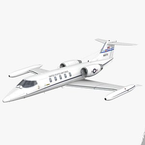 3D model Learjet C-21A