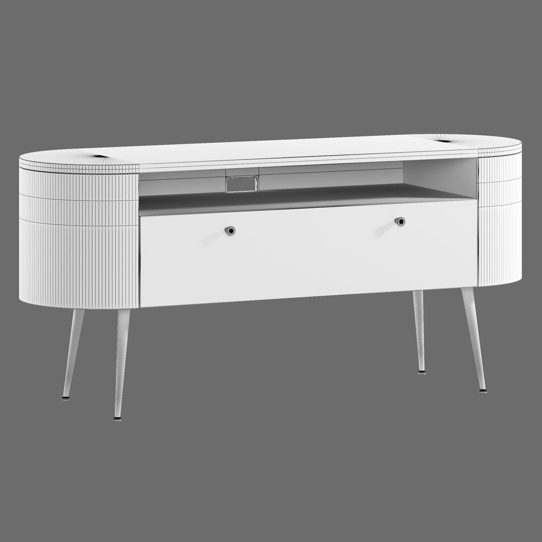 3D La Redoute Interieurs Topim Coffee Table and TV Unit TurboSquid