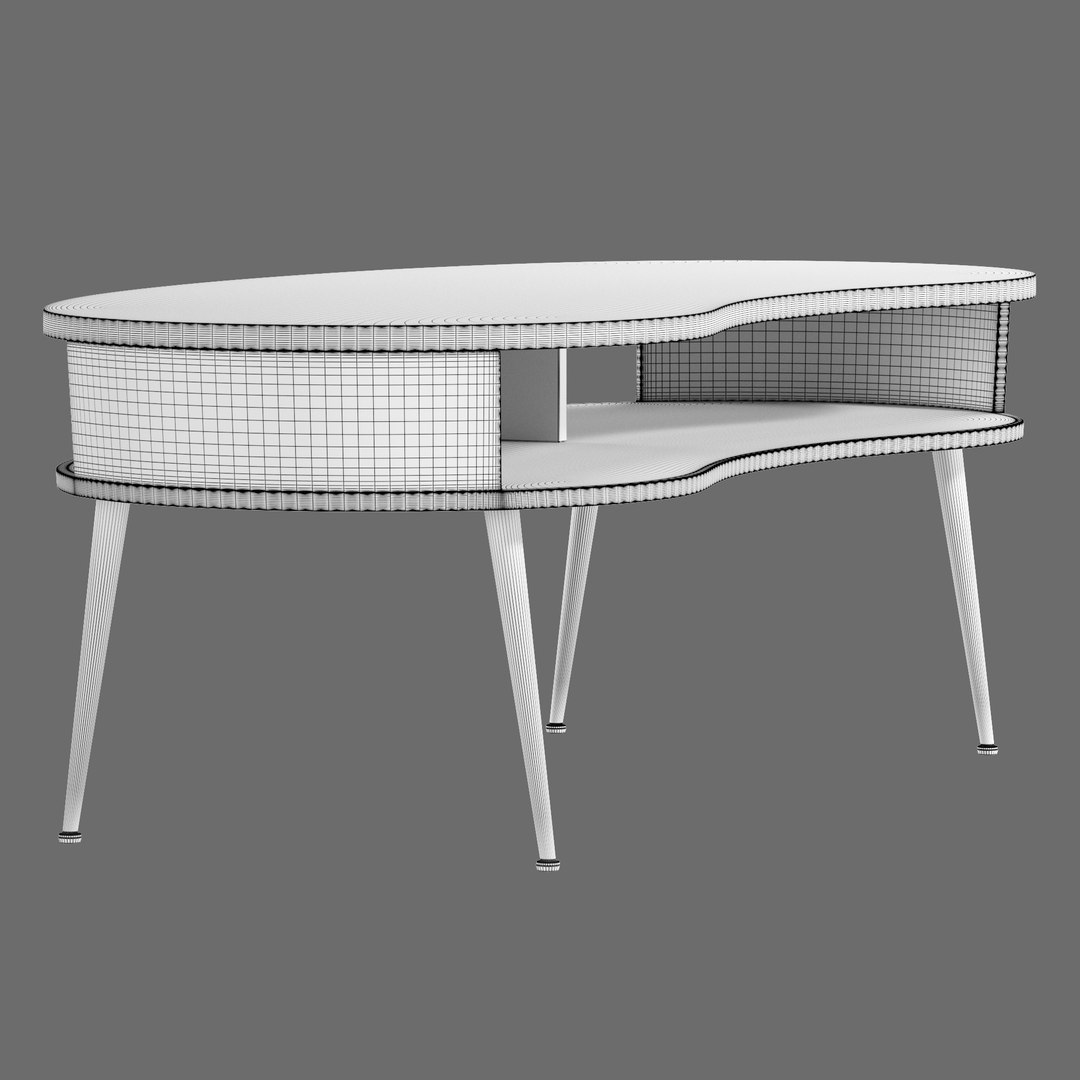 3D La Redoute Interieurs Topim Coffee Table and TV Unit TurboSquid