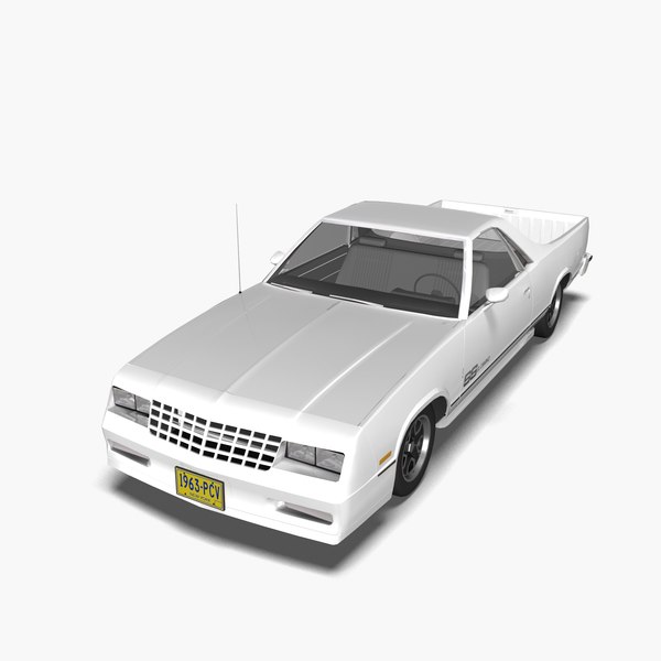 1983 ChevroletEl Camino SS 3D model