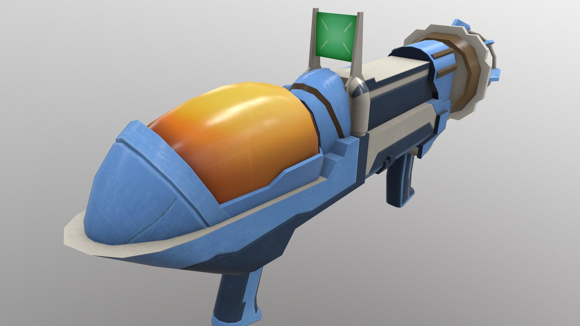 Energy Rifle Level 1 3D - TurboSquid 2196451