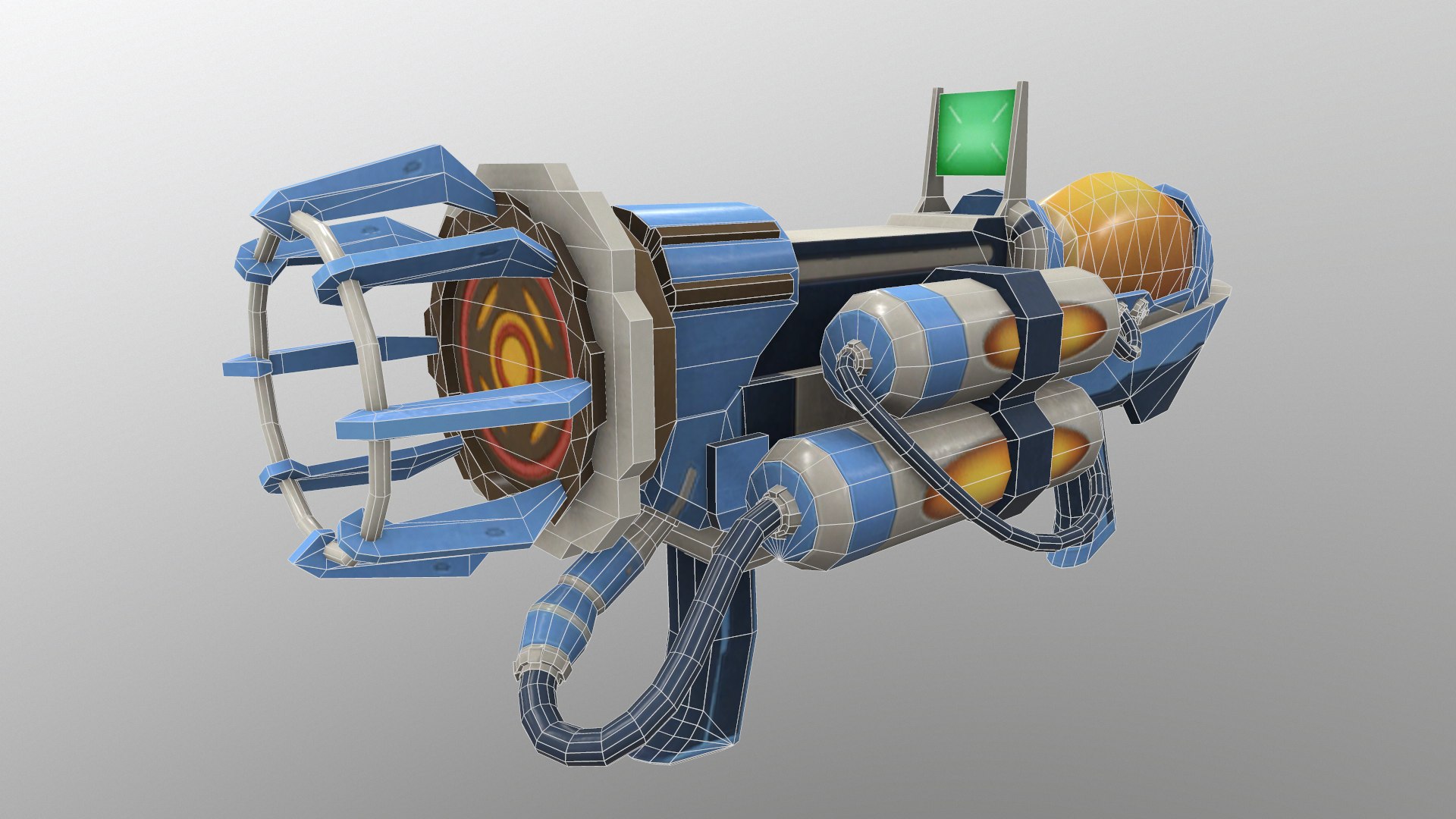 Energy Rifle Level 1 3D - TurboSquid 2196451