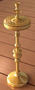 candle stand 1 3d max