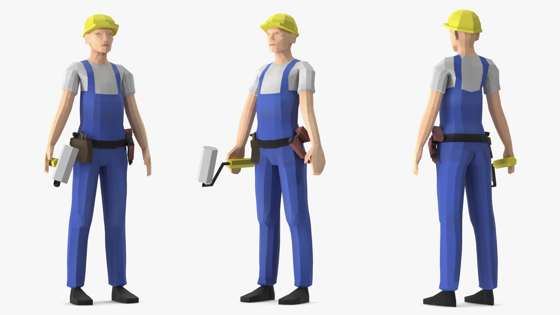 Low Poly Construction Worker 3D model https://p.turbosquid.com/ts-thumb/eo/mKnPrx/5T/lowpolyconstructionworkervray3dmodel005/jpg/1706582121/1920x1080/fit_q87/24ff59578452567ce1919d7b606d0e2a90d5abc7/lowpolyconstructionworkervray3dmodel005.jpg