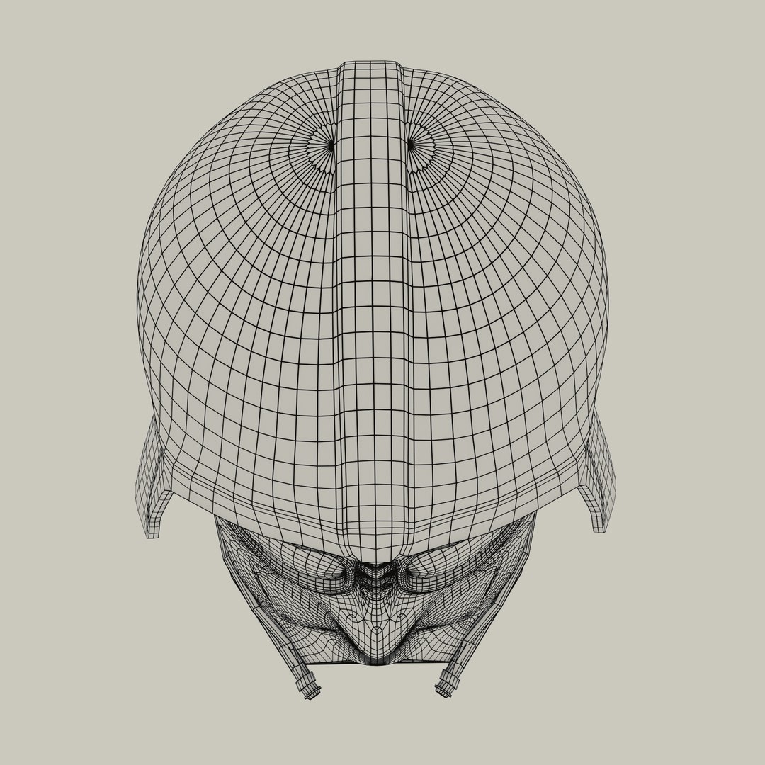 Realistic Darth Vader Helmet 3d 3ds