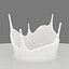 Liquid crown Pack Realflow 3D model