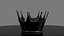 Liquid crown Pack Realflow 3D model