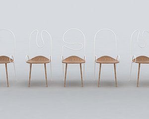 sylph chair deshaus 3D model