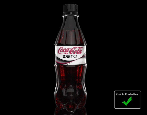 3d coca cola model