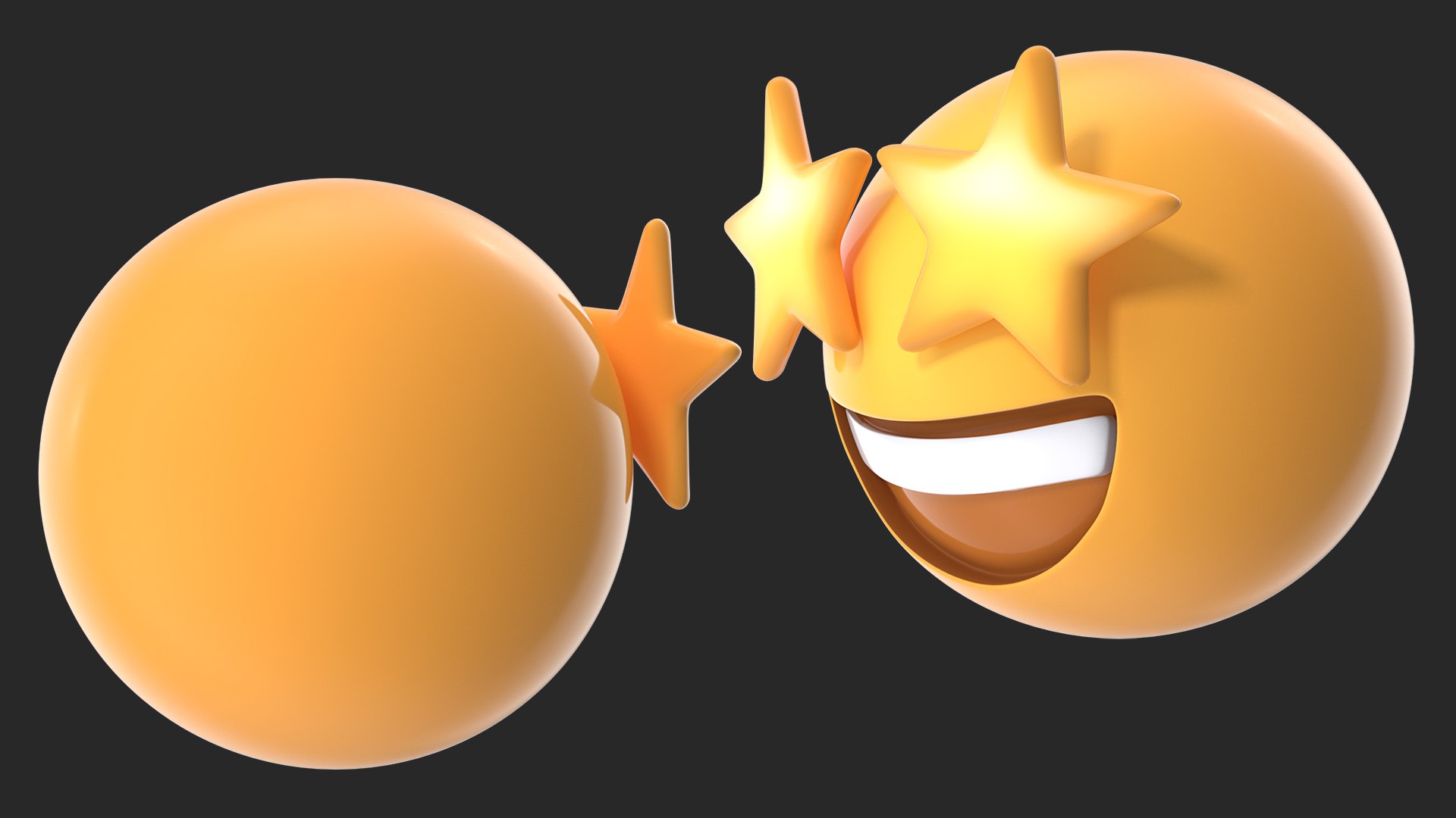 3D star eyes emoji https://p.turbosquid.com/ts-thumb/eo/wItGfT/i8h5AyaR/stareyesemojimb3dmodel002/jpg/1585581657/1920x1080/fit_q87/839e9982b99d93ba337d924c5290cdb7b88ca8a1/stareyesemojimb3dmodel002.jpg