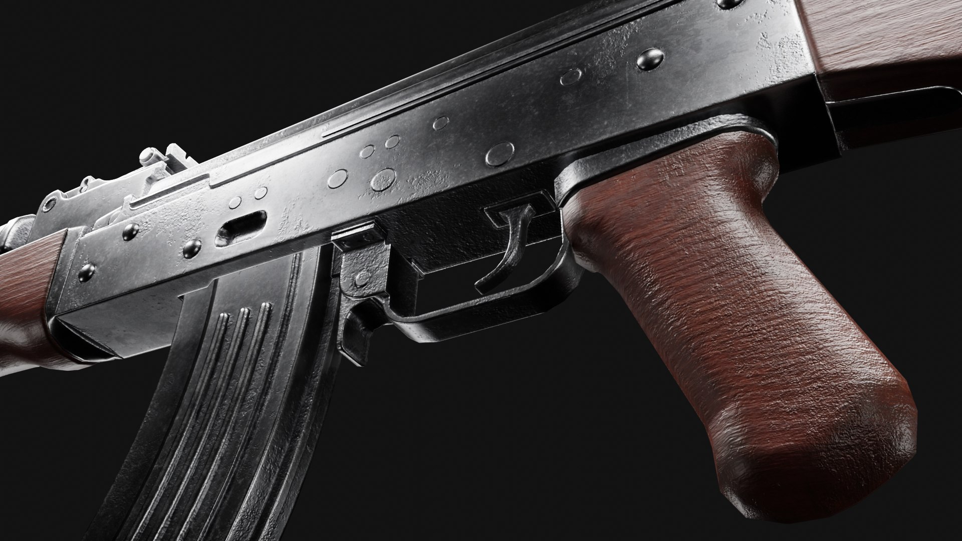 Ak-47 Model - TurboSquid 1710200