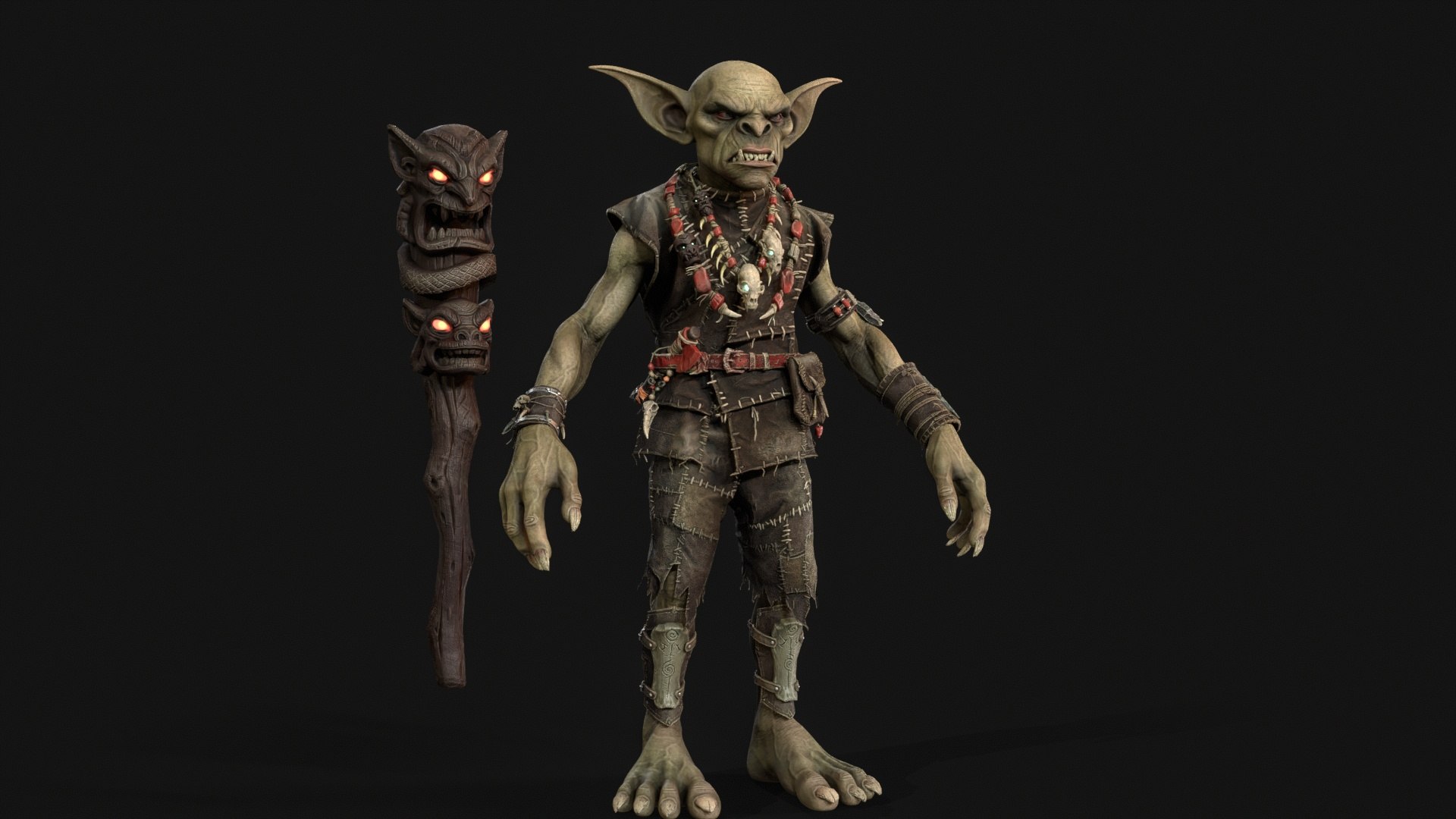 3D GoblinShaman model https://p.turbosquid.com/ts-thumb/ep/3bV5sG/ZQ/desktop_004/jpg/1779978511/1920x1080/fit_q87/5b44a591a2507ea98014c2880e4394479f84b8ae/desktop_004.jpg