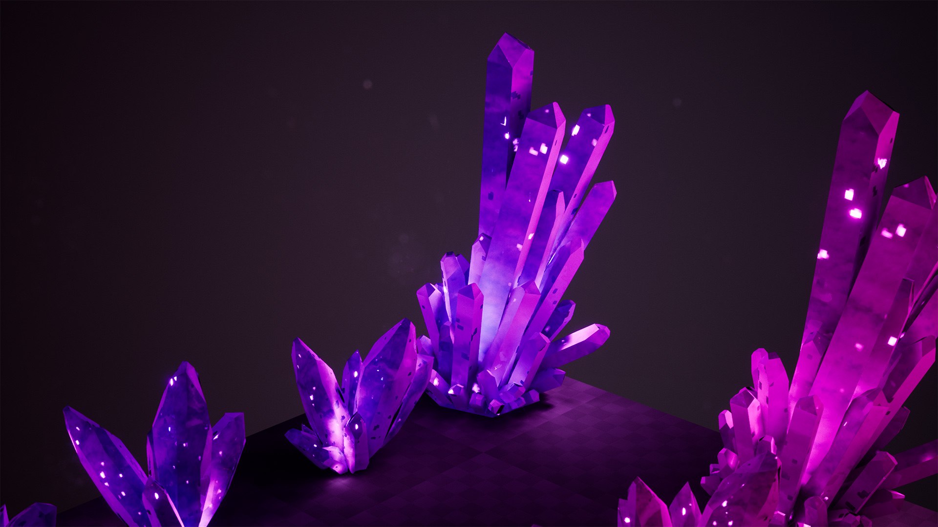 3D Magical Crystals Ultimate Pack - TurboSquid 2108065