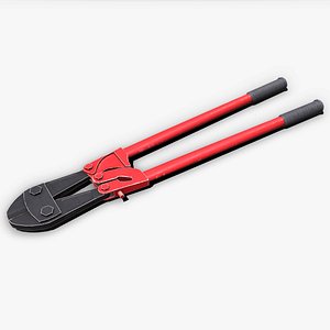 Bolt Cutter Tool Low-poly PBR