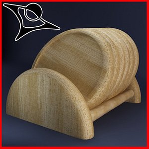 pad wood 3d model