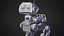 Sci-Fi Mech Robot - Rigged Blender Eevee model