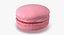3D pink macaron
