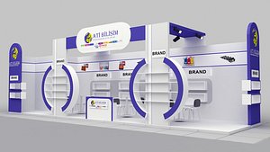 Exhibition Stand - ST001 model