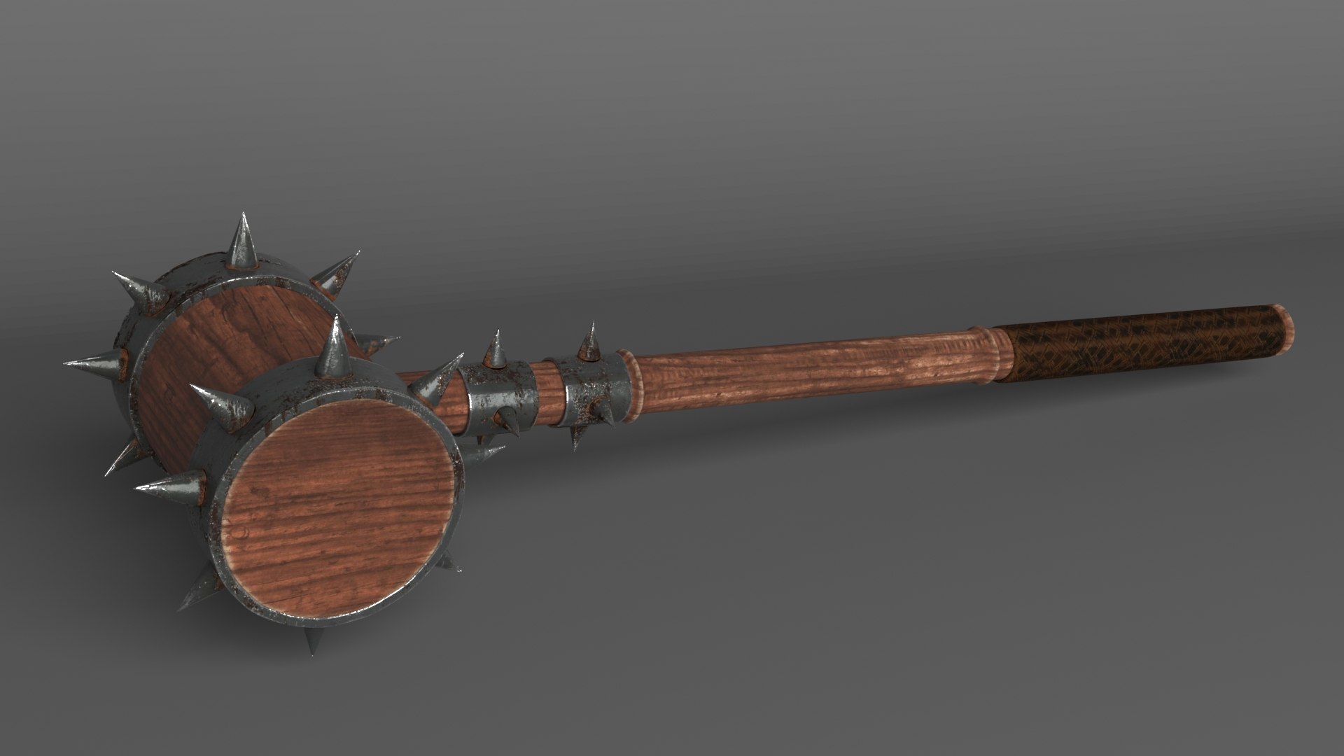 3D Model Medieval Mace - TurboSquid 1374808