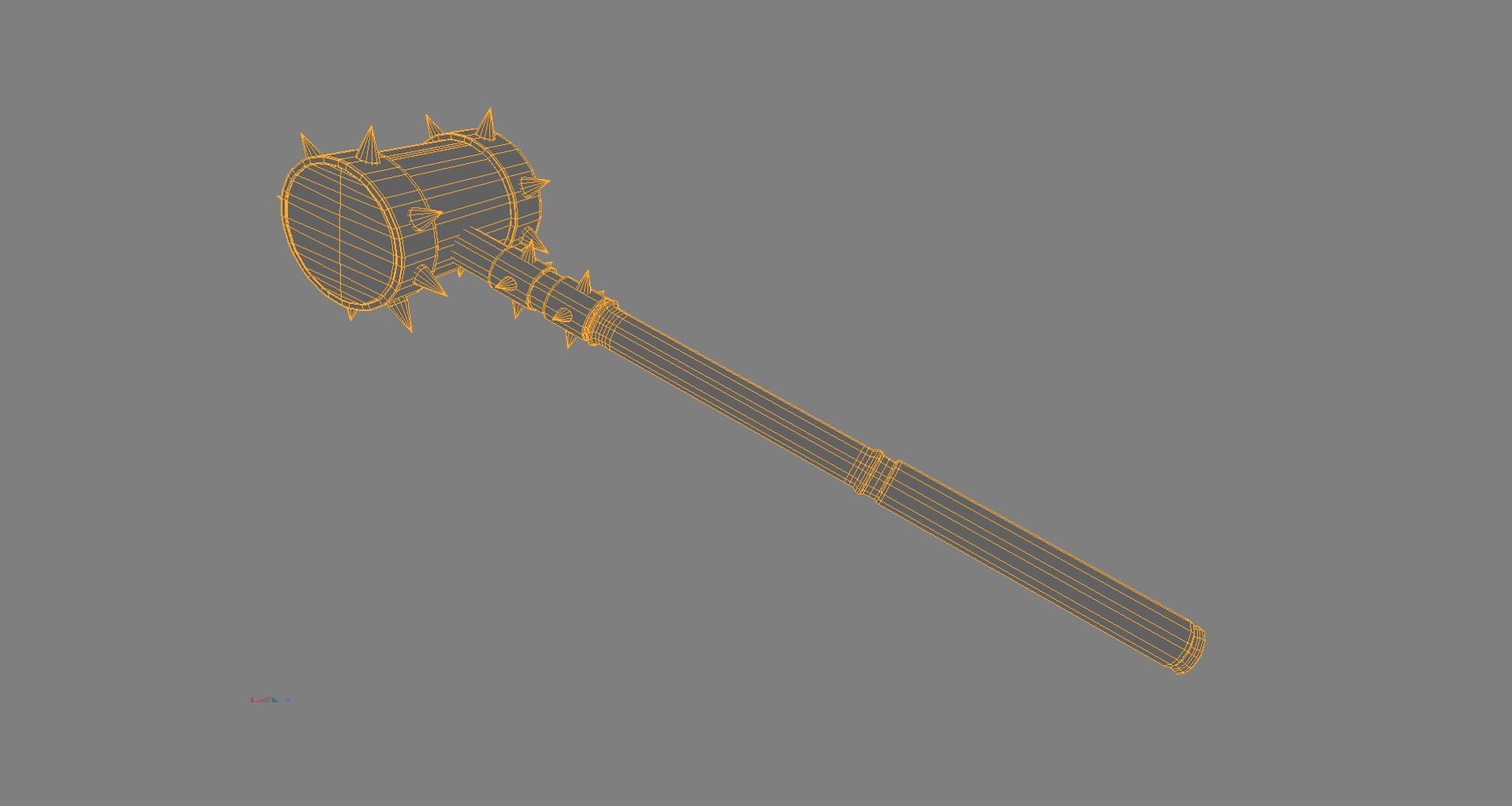 3D Model Medieval Mace - TurboSquid 1374808