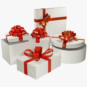 set gifts 3D model