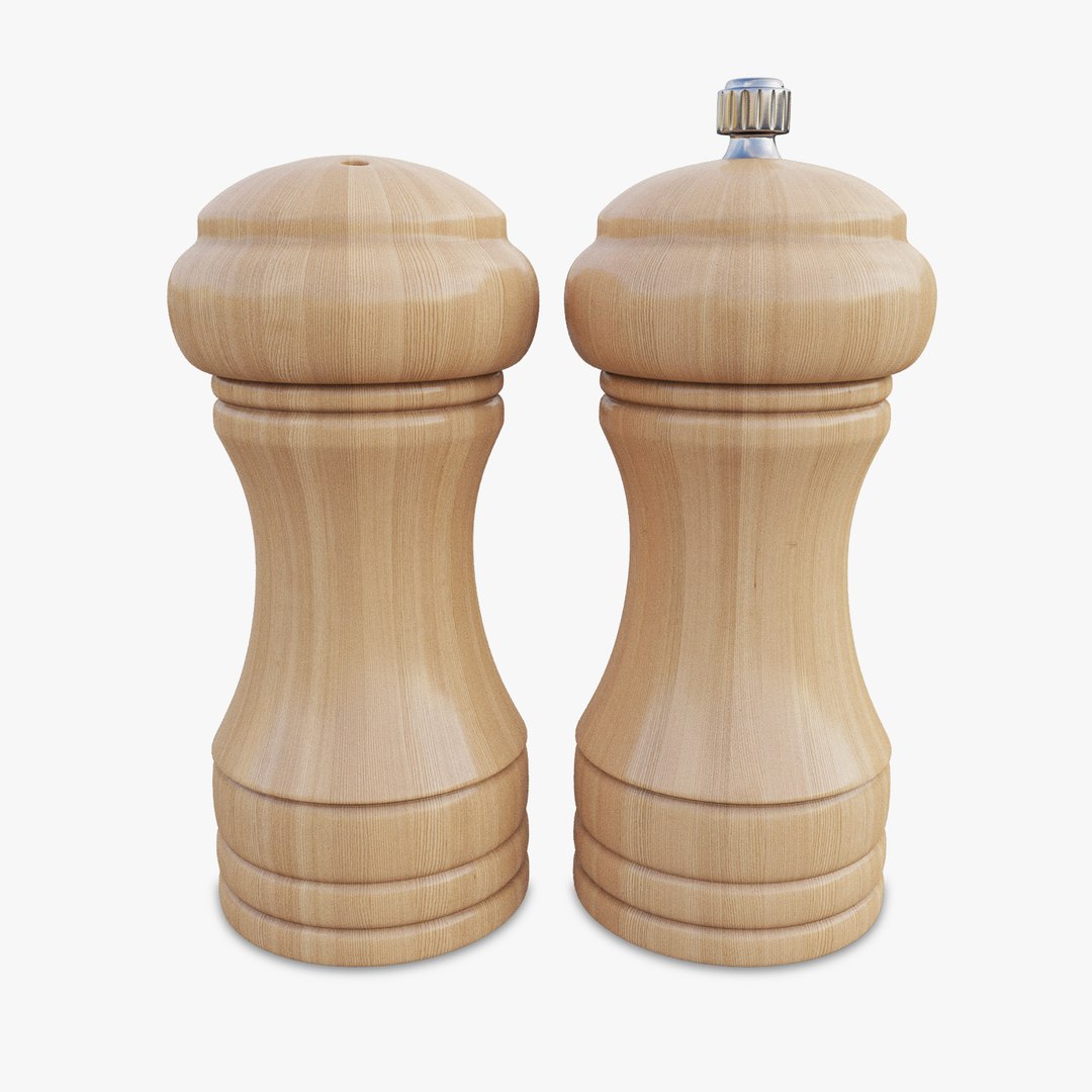 Salt Pepper Model TurboSquid 1163453