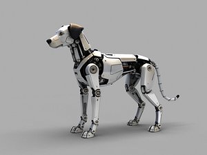 Robot Dog 01 3D model