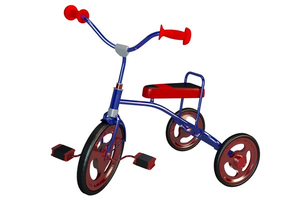 3D tricycle kids model