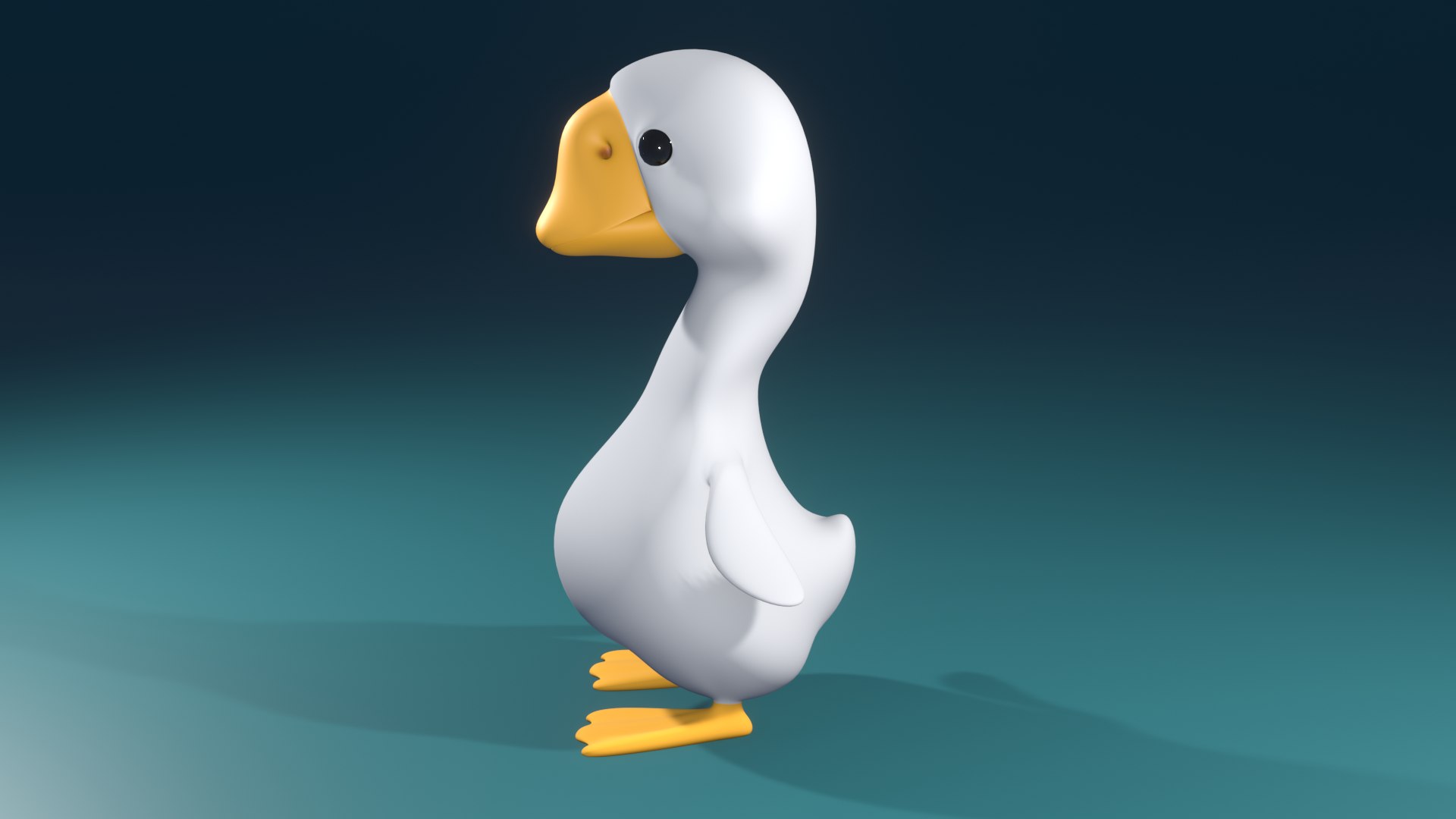 Mr Duck Game Ready Character model - TurboSquid 1791753