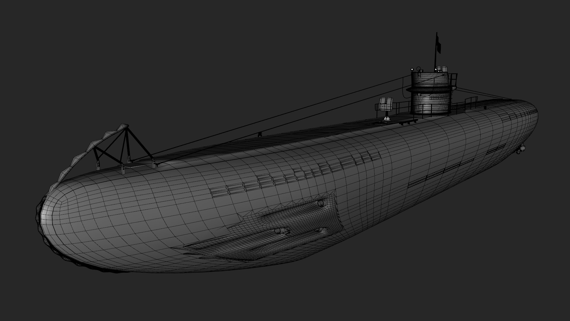 German submarine U-981 WW2 low-poly 3d model 3D model https://p.turbosquid.com/ts-thumb/ep/ic0W1Y/Ue/wir/png/1784559651/1920x1080/fit_q87/5ad084a3d14f12a8a5eab2c21ef69d6fb2768c37/wir.jpg