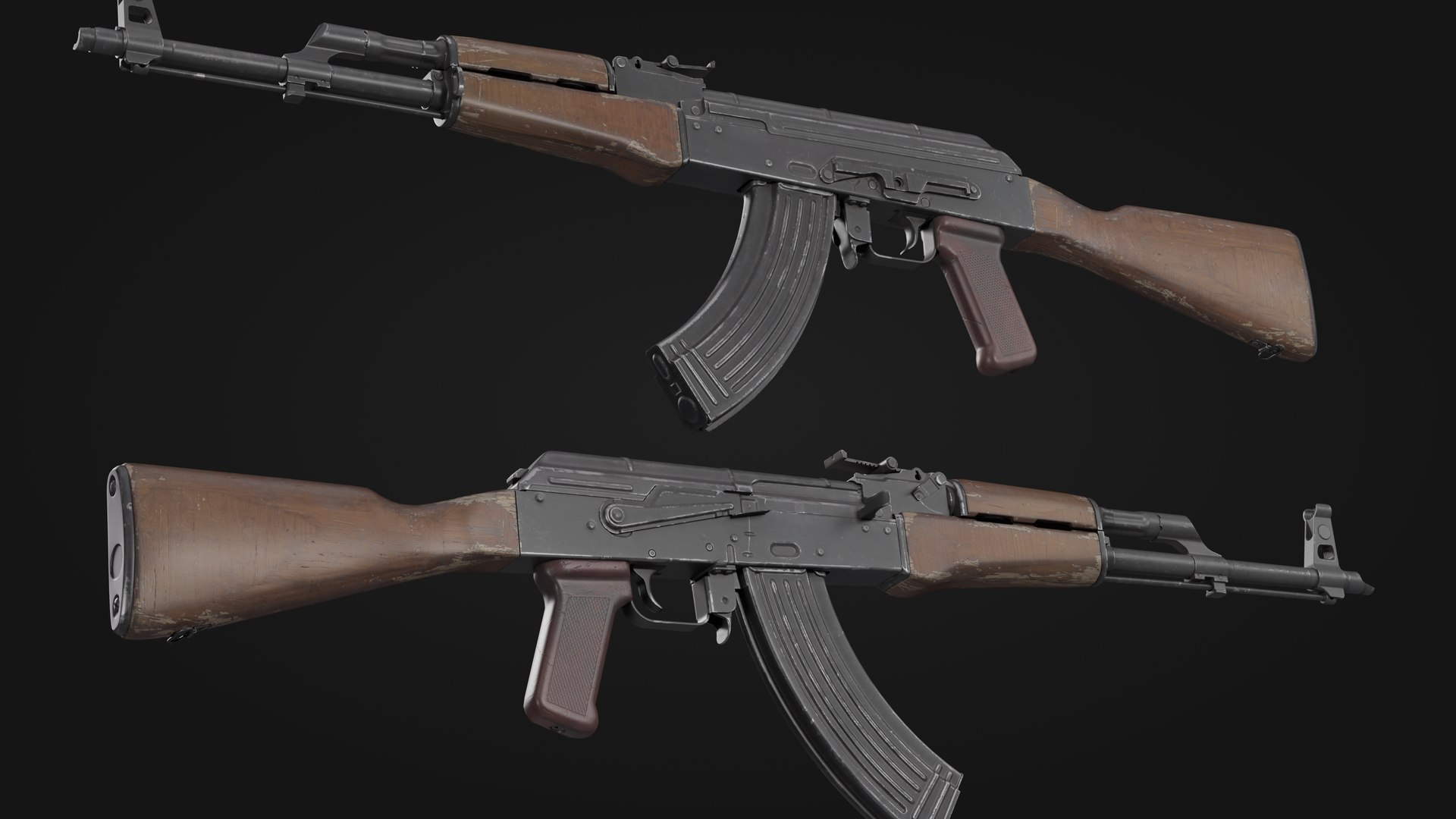 AK-47 3D - TurboSquid 2242781