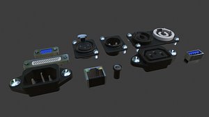 Socket Plugs PBR model