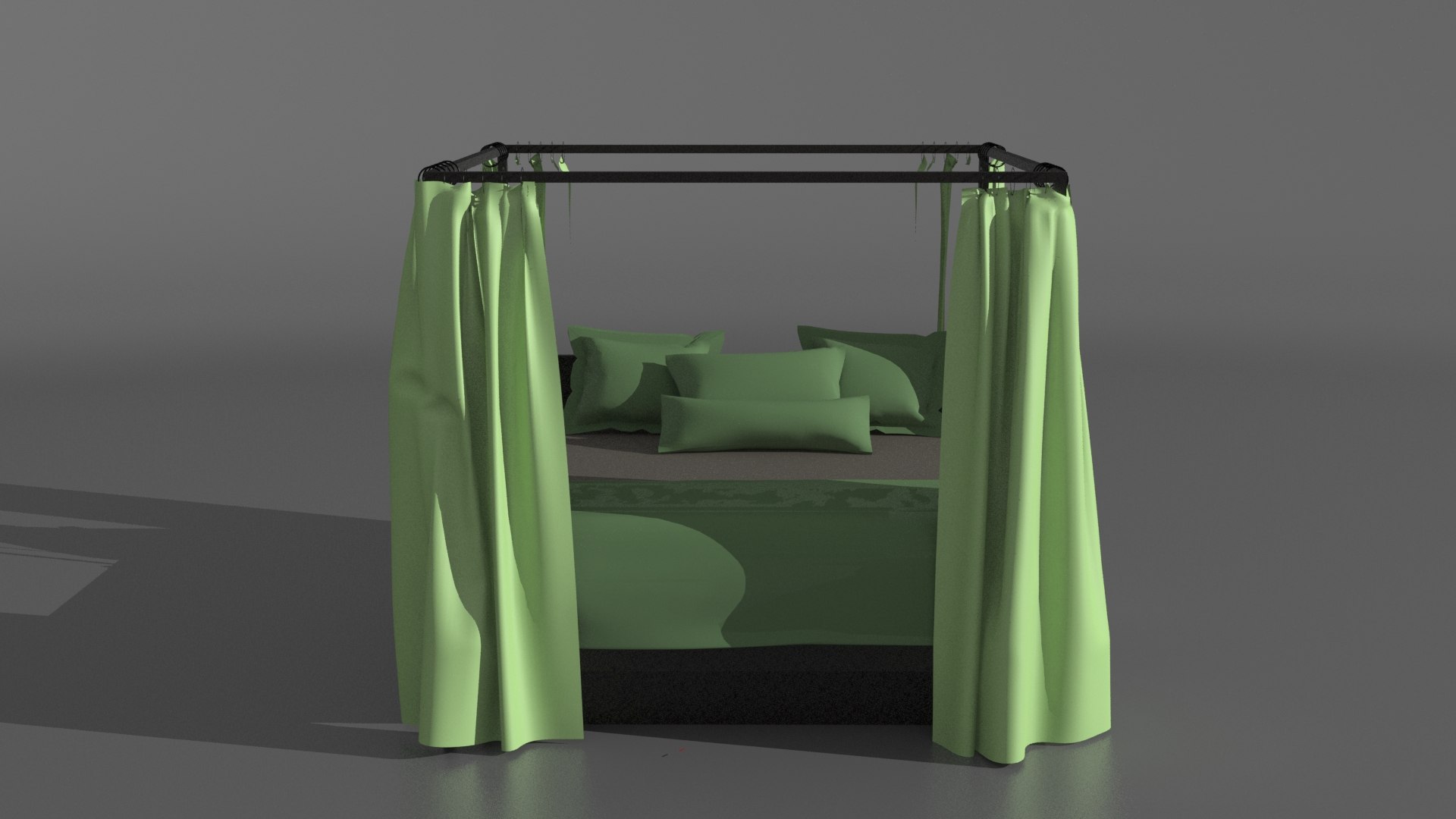poster bed drapes 3ds